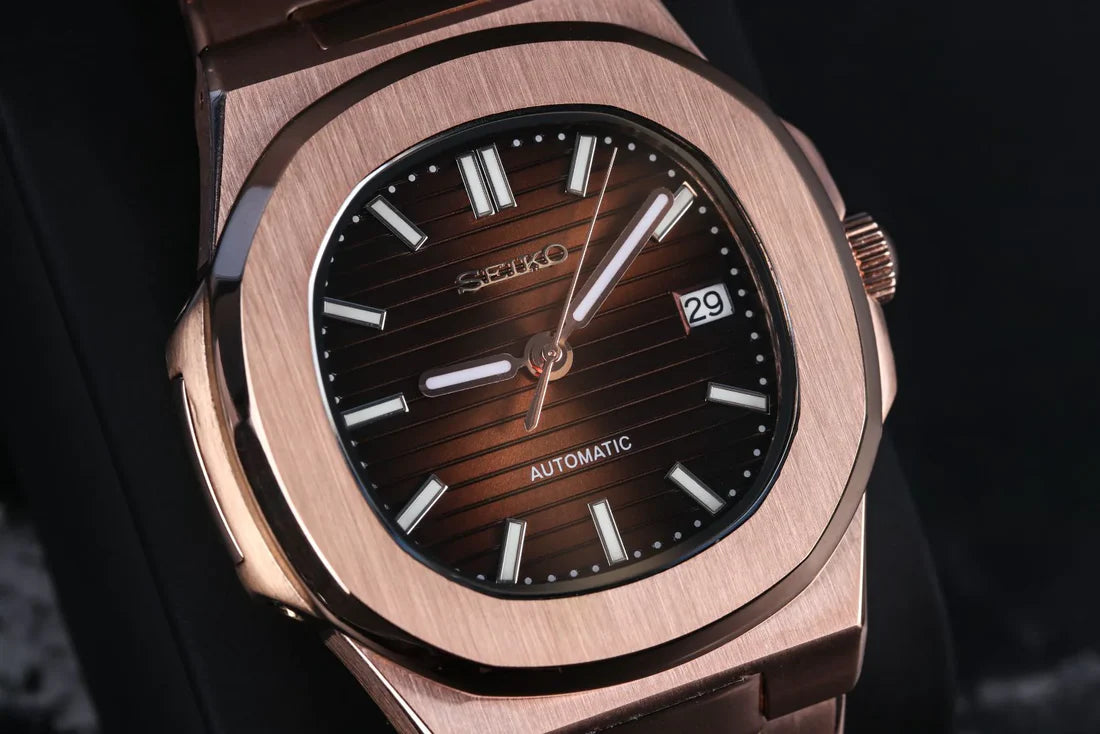 Nautilus "Rose Gold & Chocolate" Custom Mod
