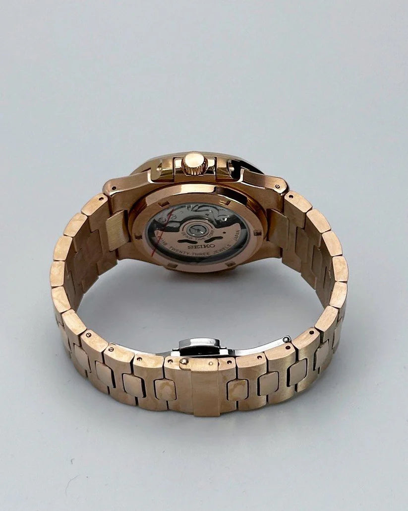 Nautilus "Brown” Diamond Bezel Custom Mod