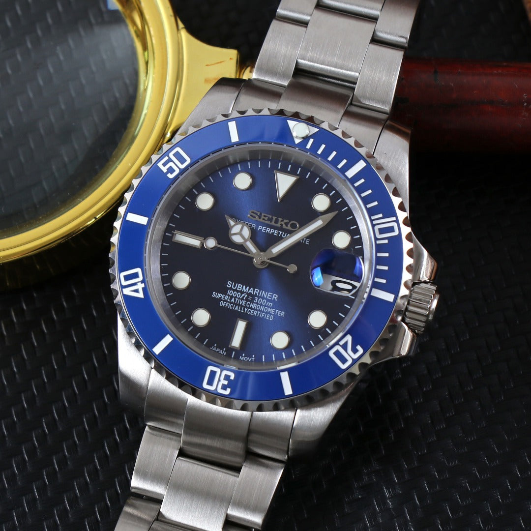 Submariner Smurf Blue Custom Mod