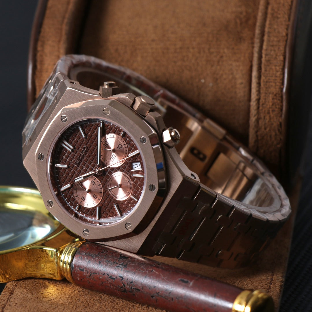 Royal Oak Chronograph Rose Gold Custom Mod