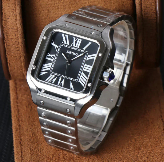 Santos Black Dial Custom Mod