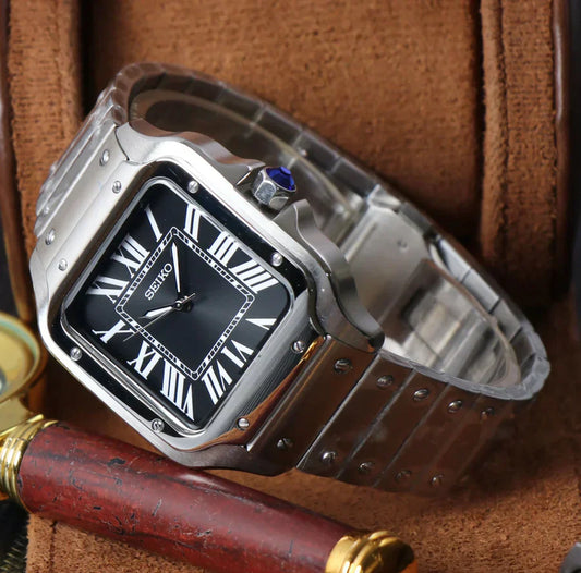 Santos Black Dial Custom Mod