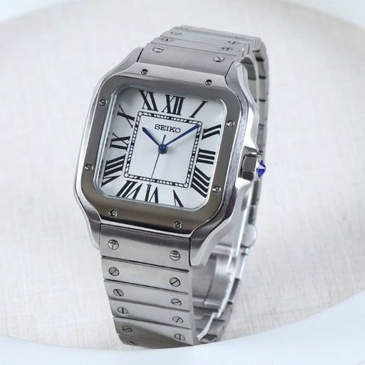 Seiko Santos White Custom Mod