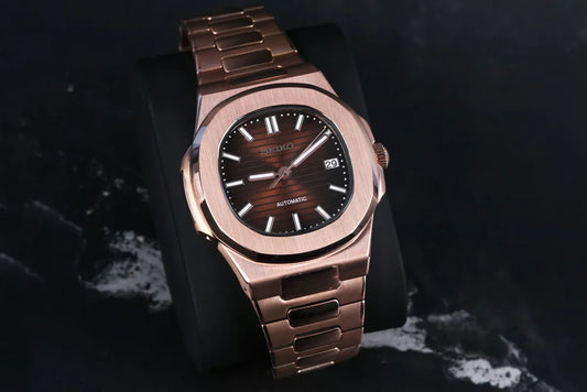 Nautilus "Rose Gold & Chocolate" Custom Mod