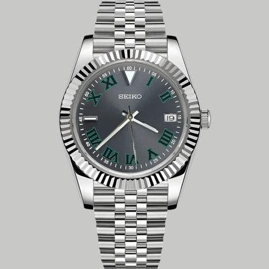 Datejust "Wimbledon" Gray Custom Mod