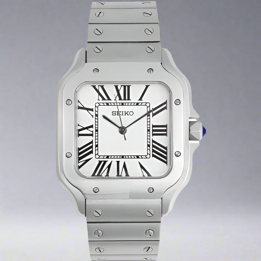 Seiko Santos White Custom Mod