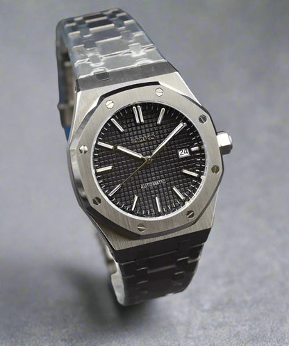 Royal Oak Rose Gold Green Dial Custom Mod