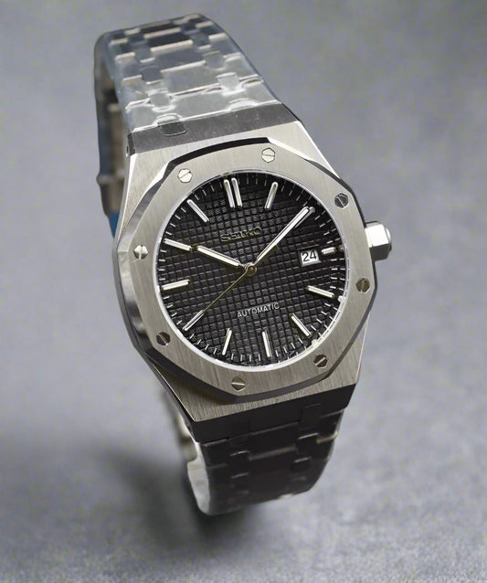 Royal Oak Rose Gold Green Dial Custom Mod