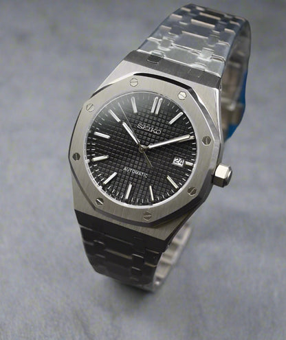 Royal Oak Rose Gold Green Dial Custom Mod