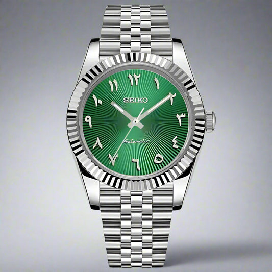 Datejust Green Arabic Dial Custom Mod