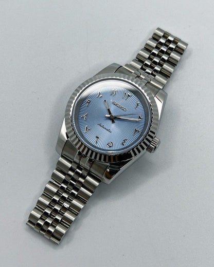 Datejust Arabic Sky Blue Dial Custom Mod