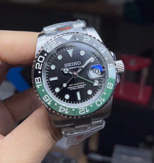 Sprite GMT-Master II Black Dial Custom Mod