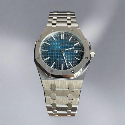 Royal Oak Rose Gold Green Dial Custom Mod