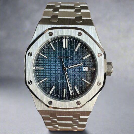 Royal Oak Rose Gold Green Dial Custom Mod