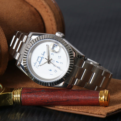 Datejust 'Who Cares I'm Already Late' Custom Mod