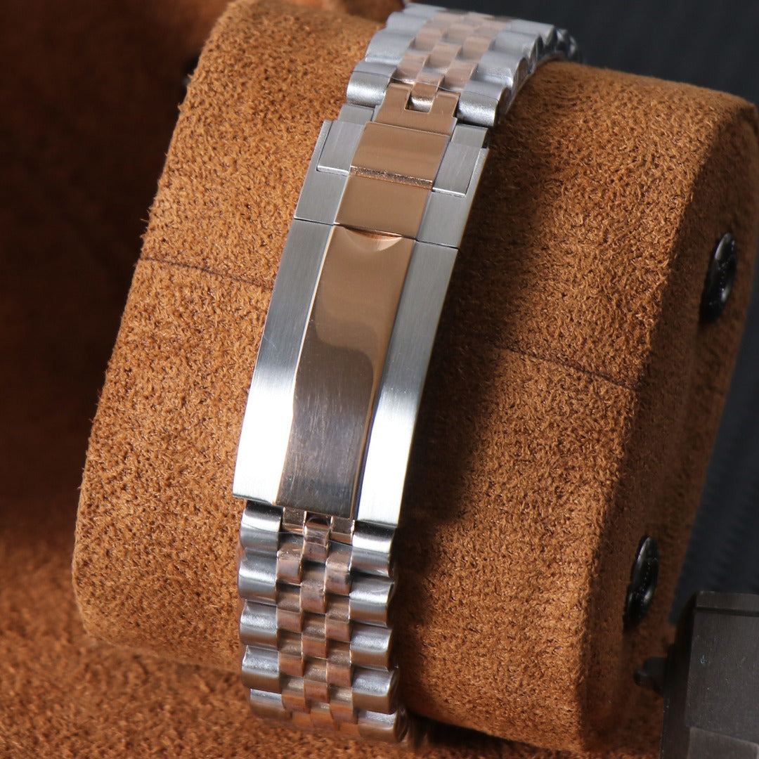 Datejust "Wimbledon" Two Tone Rose Gold Custom Mod