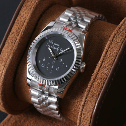 Datejust 'Who Cares I'm Already Late' Custom Mod