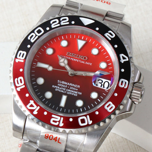 Submariner Black Red Custom Mod