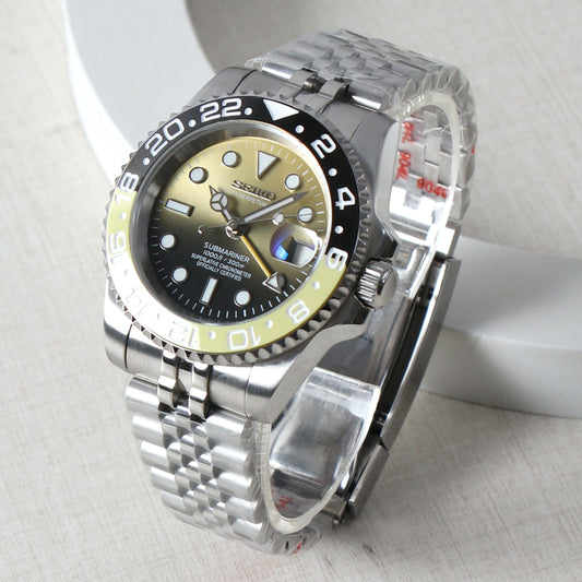 Submariner Black Yellow Custom Mod