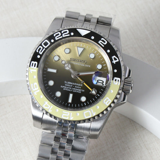 Submariner Black Yellow Custom Mod
