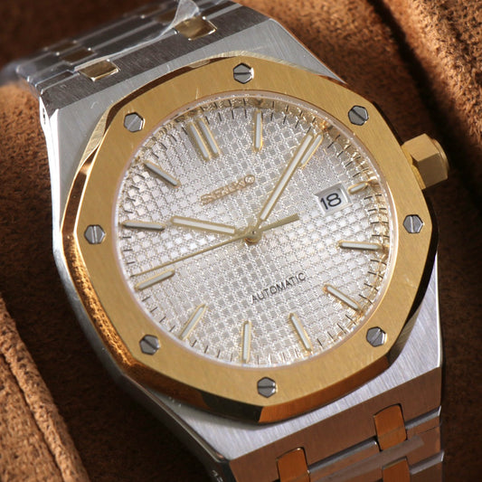 Royal Oak Gold White Custom Mod