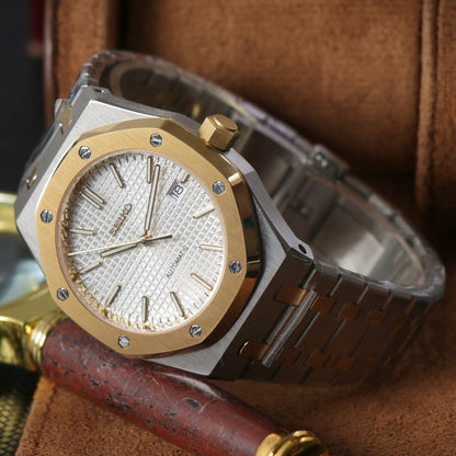 Royal Oak Gold White Custom Mod