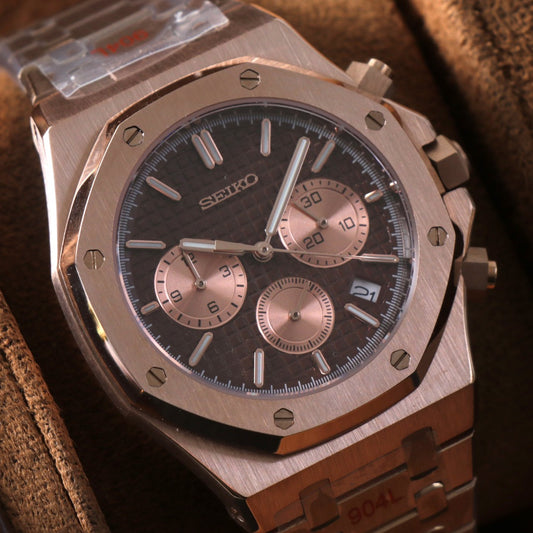 Royal Oak Chronograph Rose Gold Custom Mod