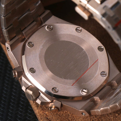 Royal Oak Chronograph Rose Gold Blue Custom Mod