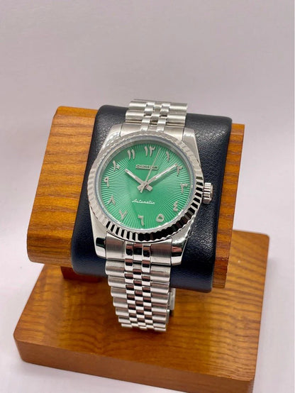 Datejust Green Arabic Dial Custom Mod