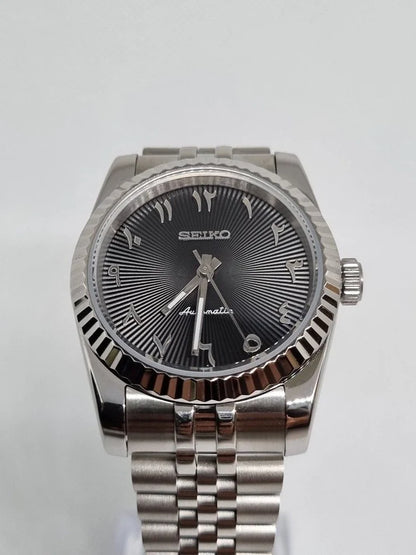 Datejust Black Arabic Dial Custom Mod