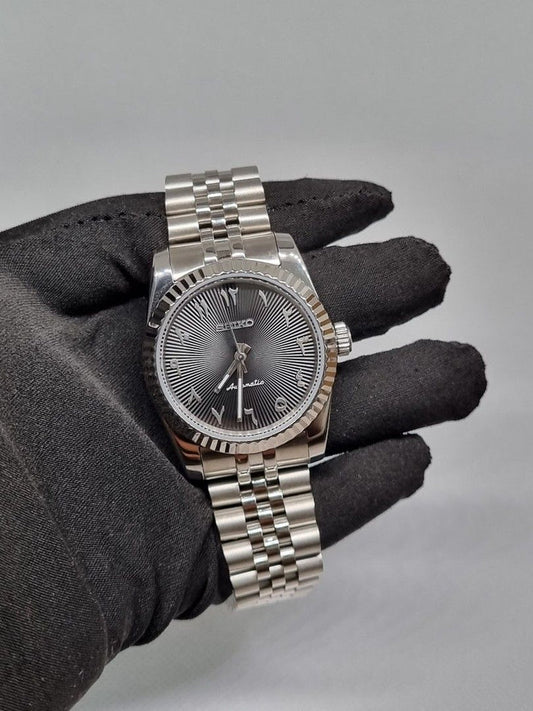 Datejust Black Arabic Dial Custom Mod